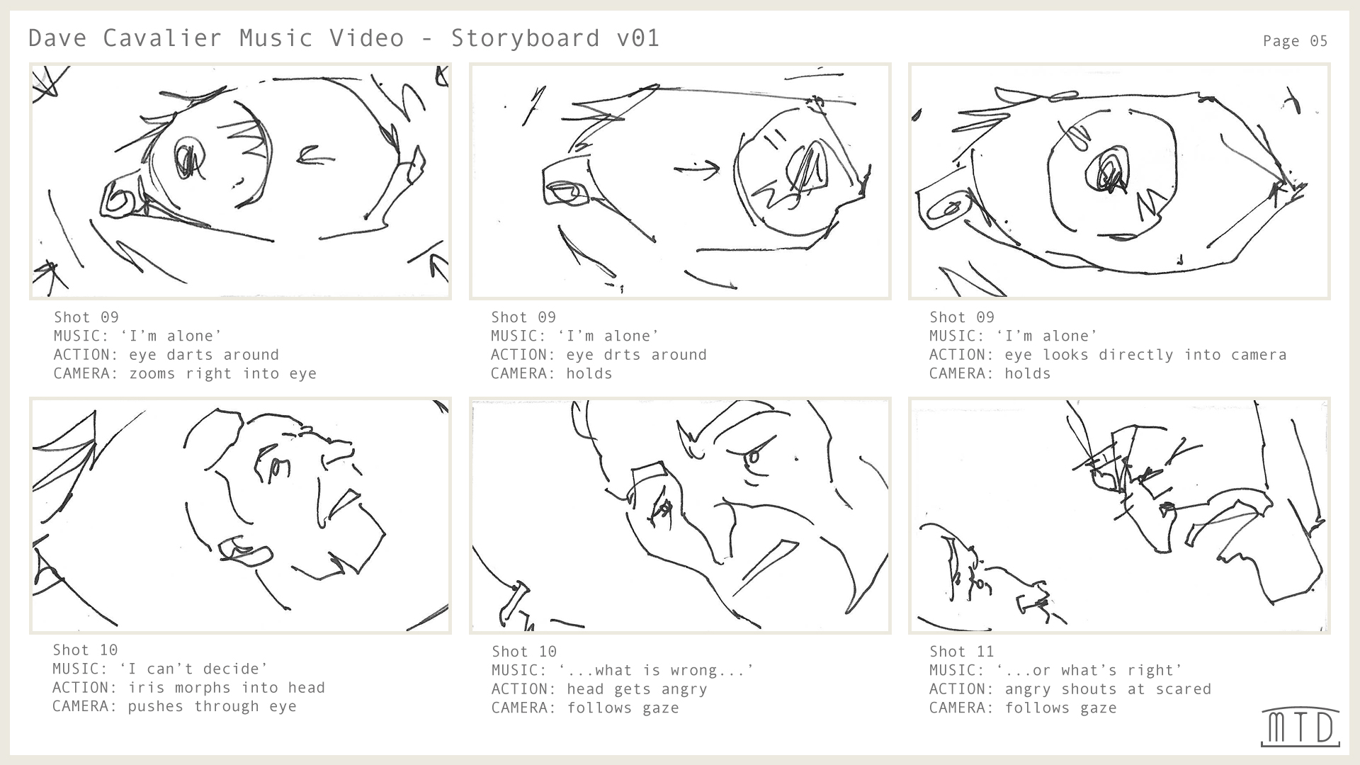The Hold storyboard page 5