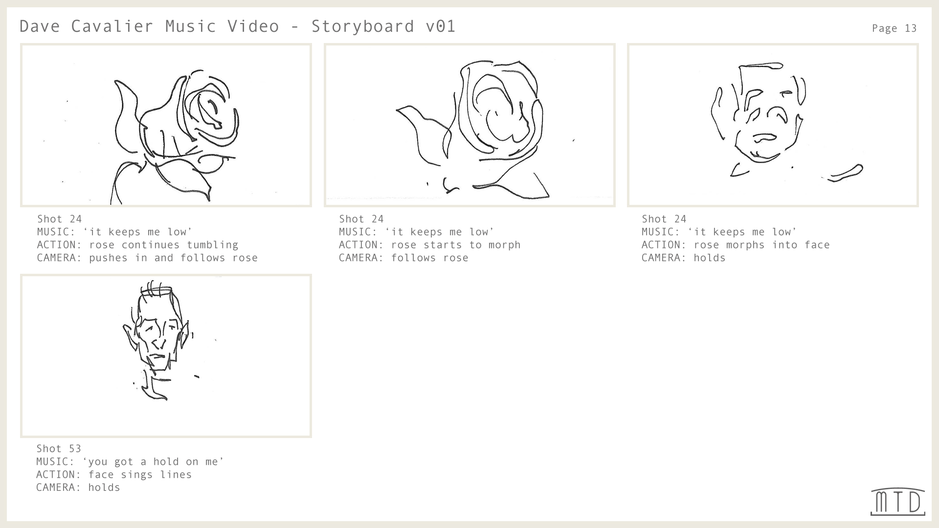 The Hold storyboard page 13